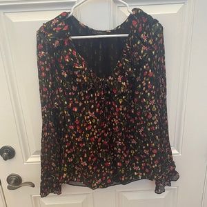 JCrew Ruffleneck top